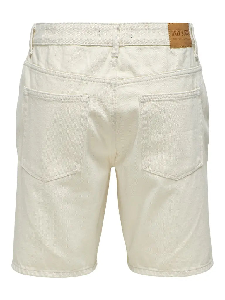 Edge Denim Shorts 2044 - Ecru Only & Sons