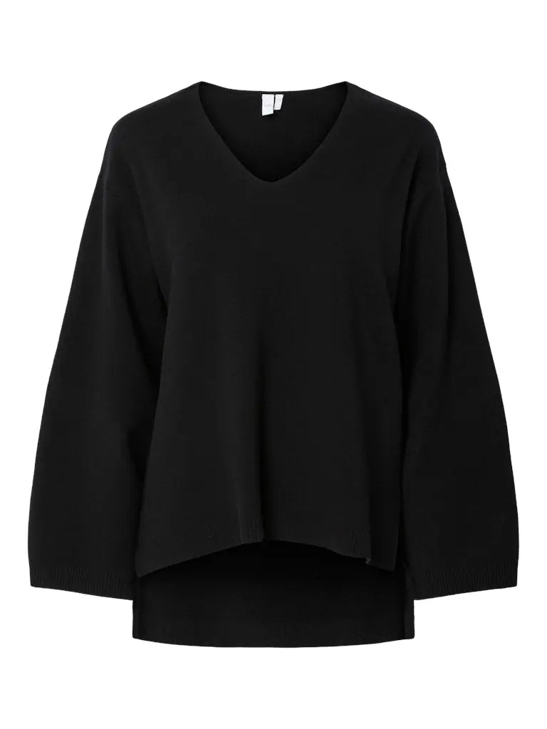 Elma Oversized Genser - Black Y.A.S