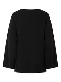 Elma Oversized Genser - Black Y.A.S