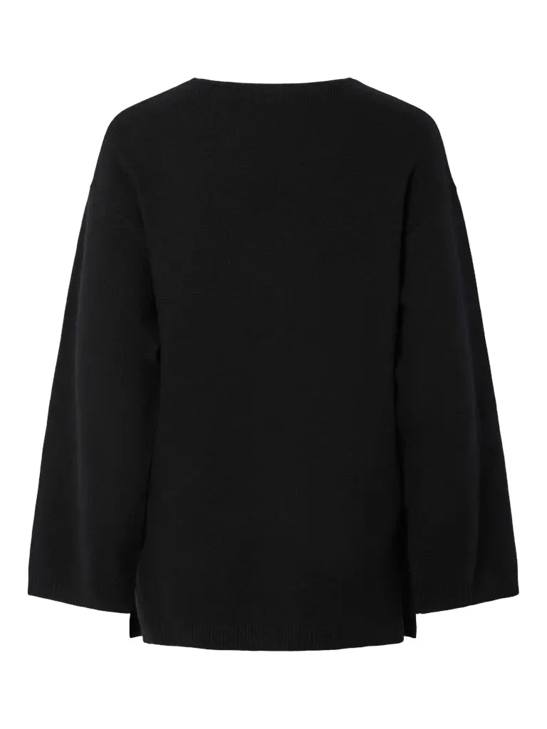 Elma Oversized Genser - Black Y.A.S