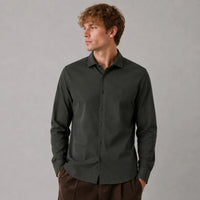 Emil Flex Skjorte - Dark Forest Clean Cut Copenhagen
