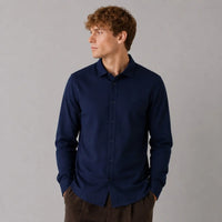 Emil Flex Skjorte - Navy Clean Cut Copenhagen