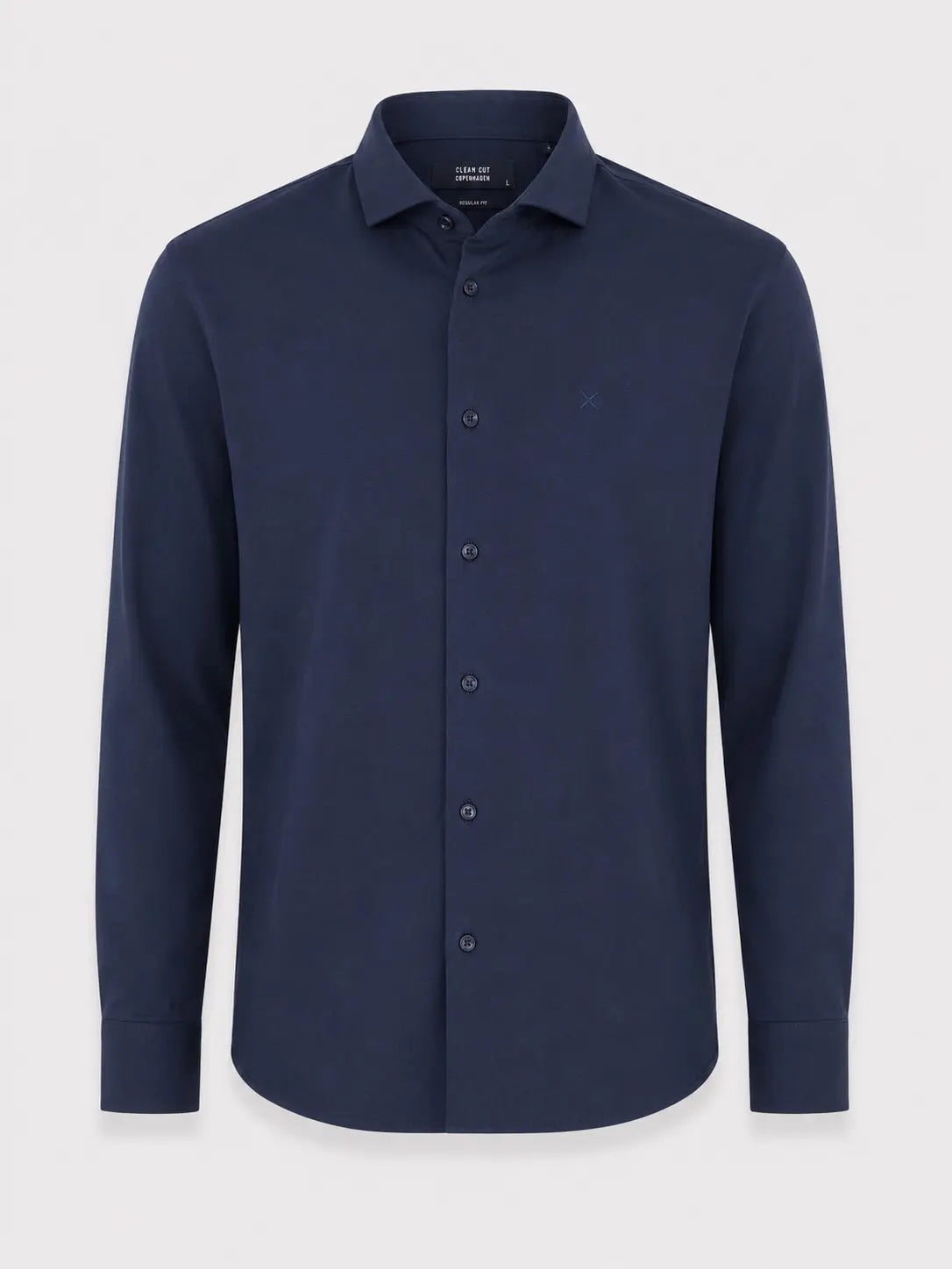 Emil Flex Skjorte - Navy Clean Cut Copenhagen