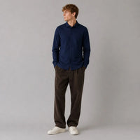Emil Flex Skjorte - Navy Clean Cut Copenhagen