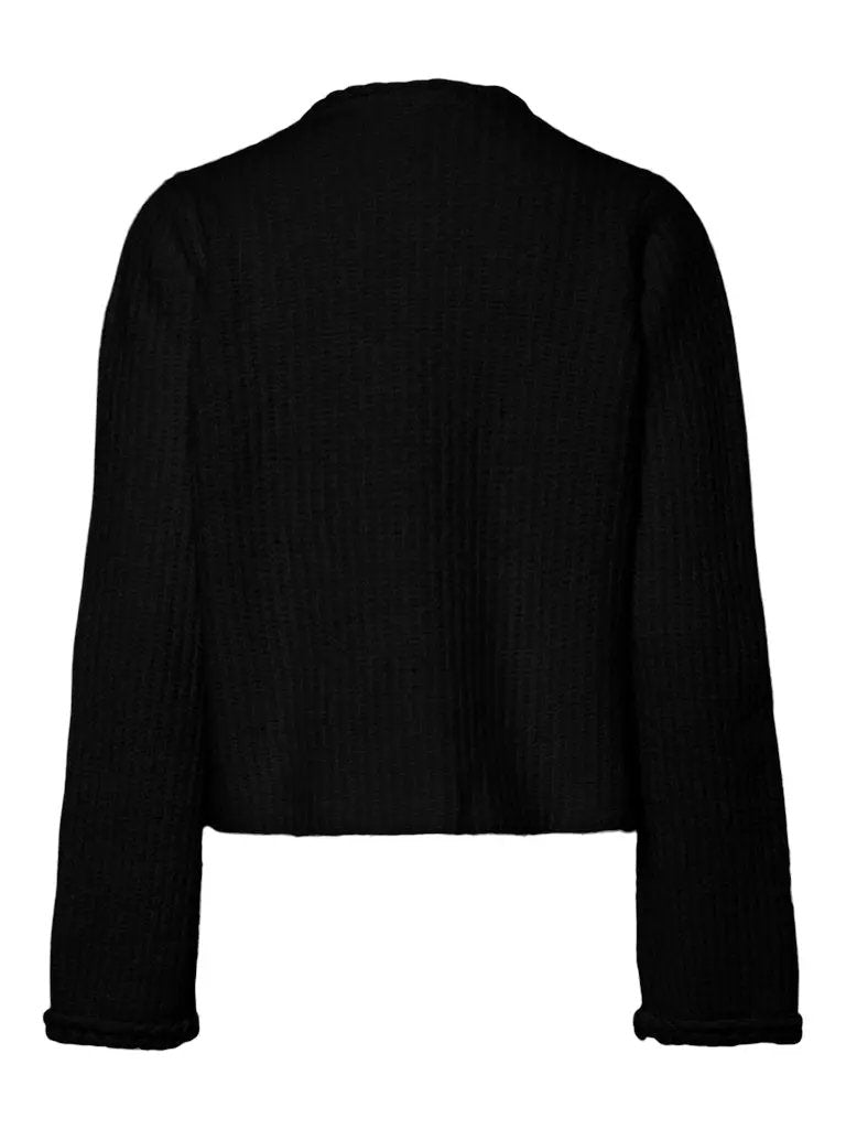 Emilie Cardigan - Black Detail Y.A.S
