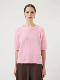 Enya Strikkegenser SS - Pink Lady Y.A.S