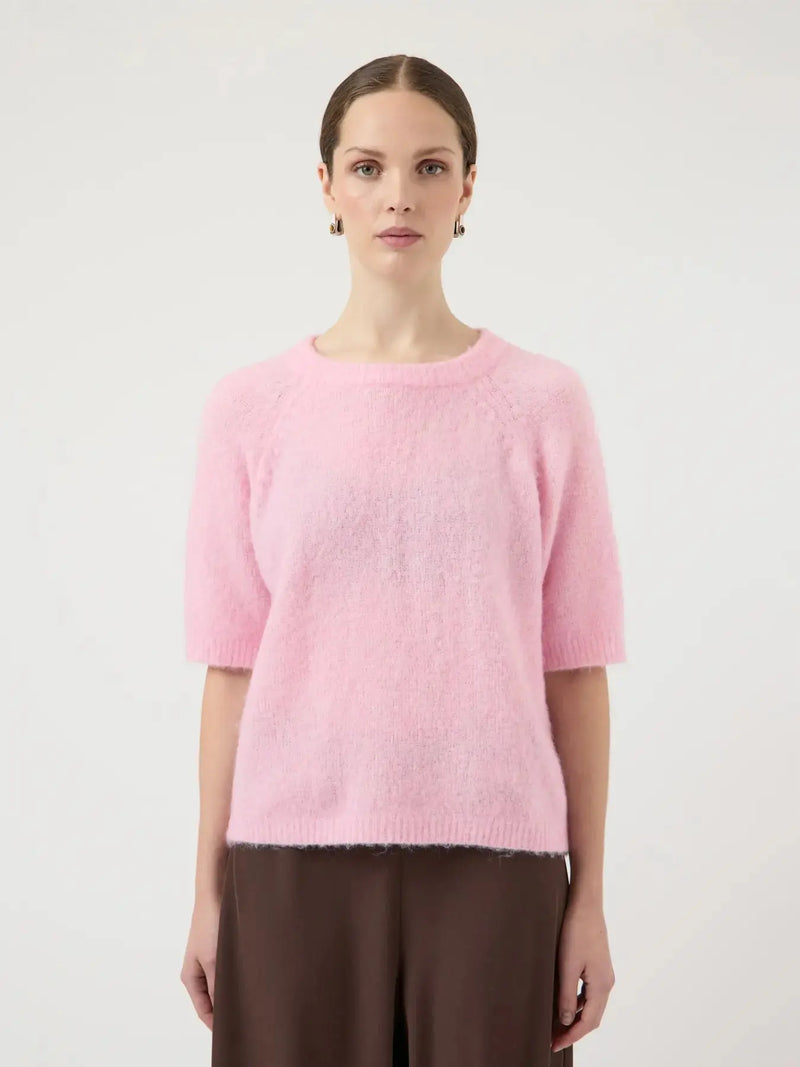 Enya Strikkegenser SS - Pink Lady Y.A.S