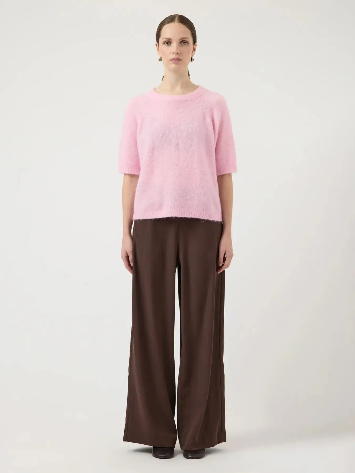 Enya Strikkegenser SS - Pink Lady Y.A.S