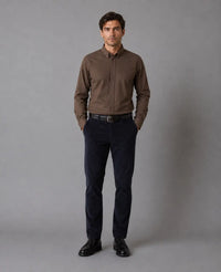 Eske Flanellskjorte - Dark Brown Clean Cut Copenhagen