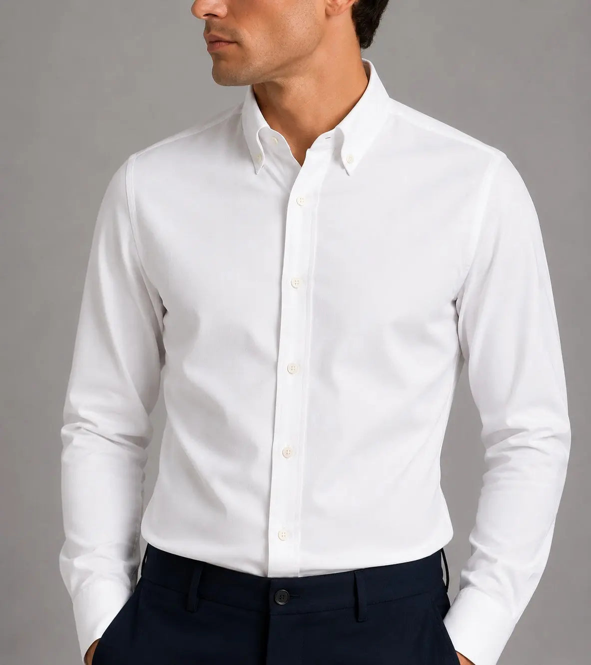 Eske Oxford Skjorte - White Clean Cut Copenhagen