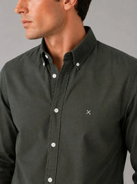 Eske Oxfordskjorte - Dark Forest Clean Cut Copenhagen