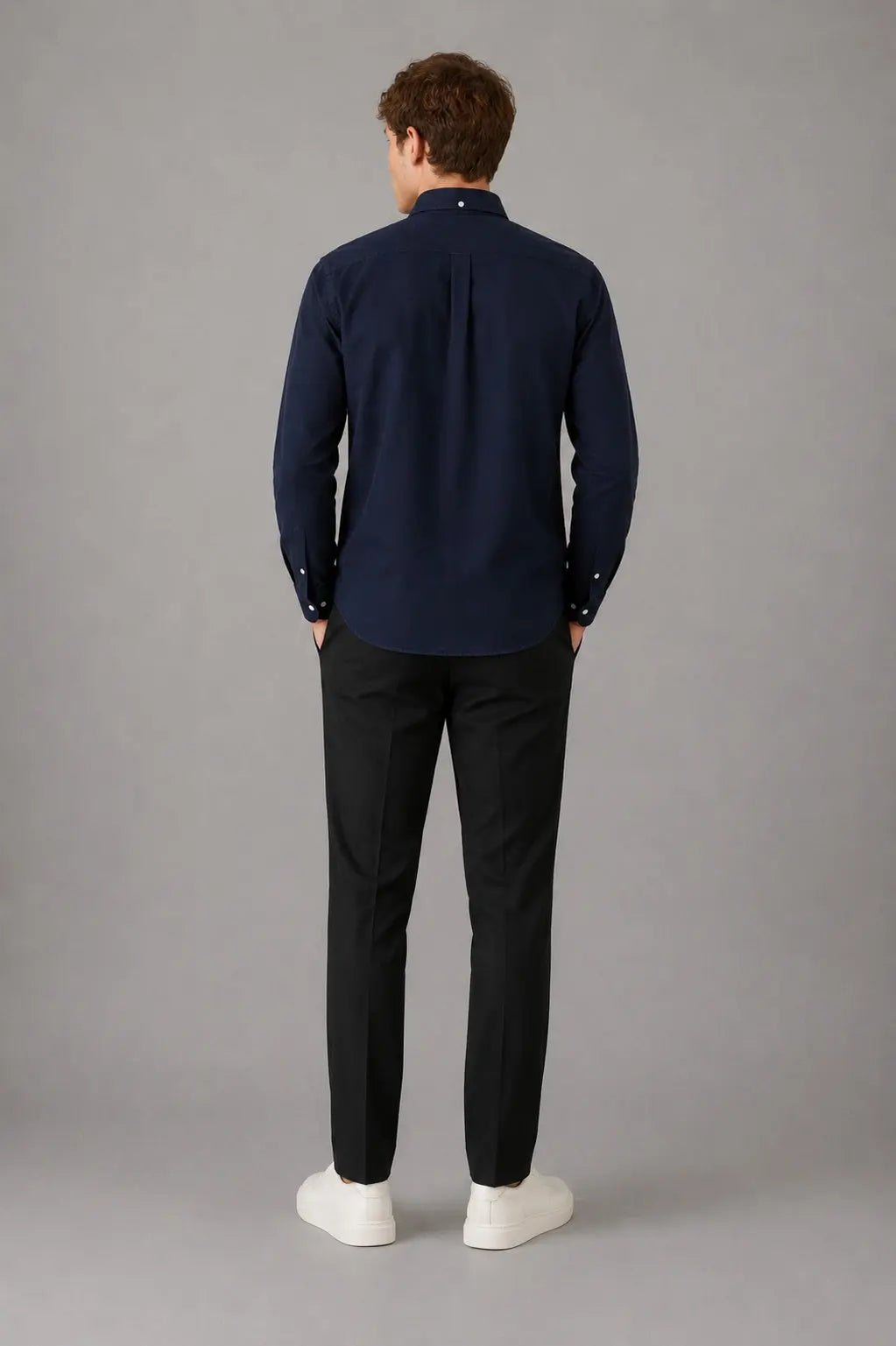 Eske Oxfordskjorte - Dark Navy Clean Cut Copenhagen
