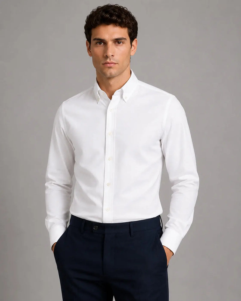Eske Oxfordskjorte - White Clean Cut Copenhagen