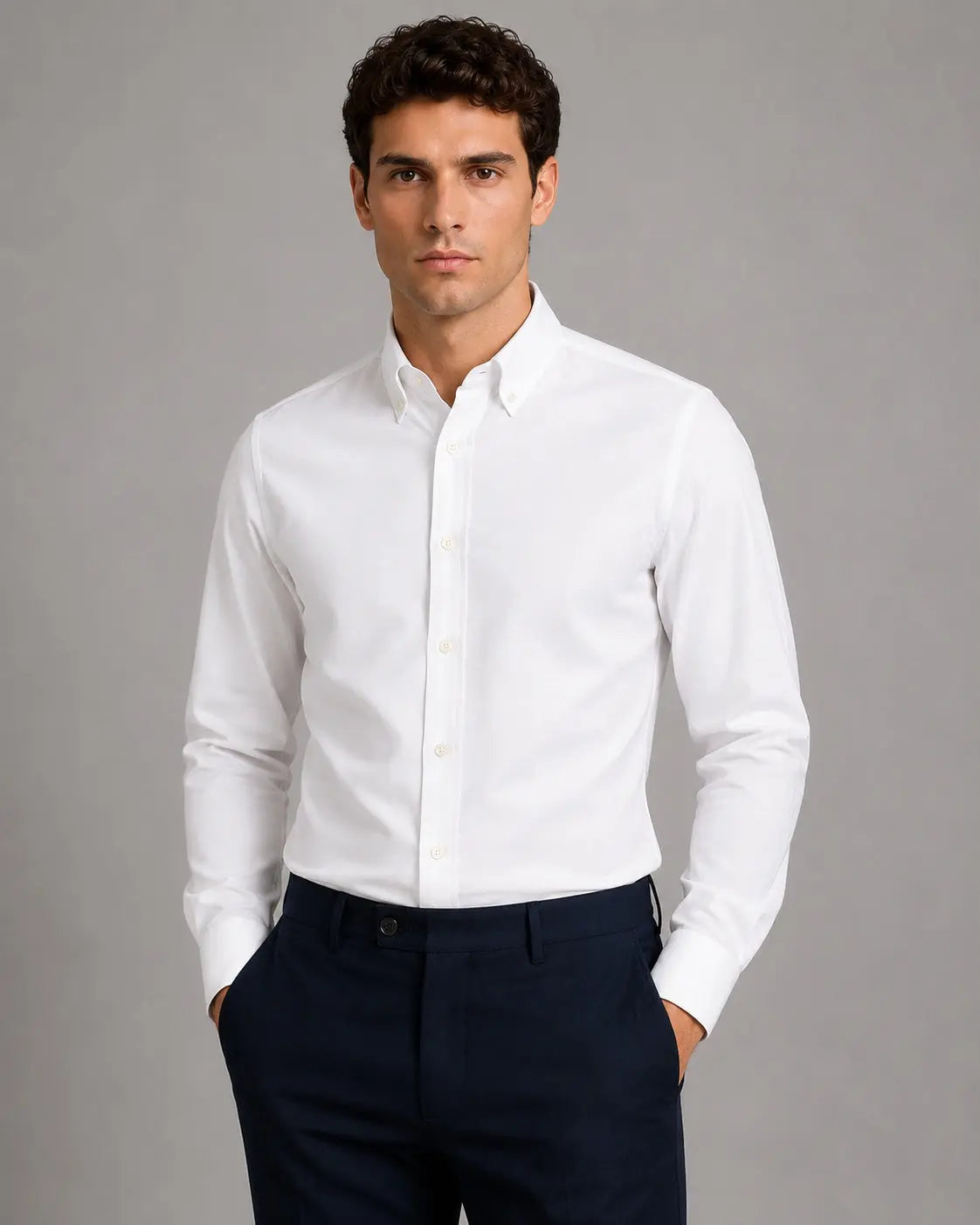 Eske Oxfordskjorte - White Clean Cut Copenhagen