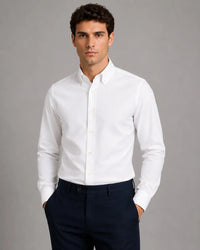 Eske Oxfordskjorte - White Clean Cut Copenhagen