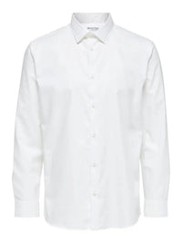 Ethan Regular Fit Skjorte - Bright White Selected Homme