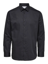 Ethan Slim Fit Skjorte - Black Selected Homme