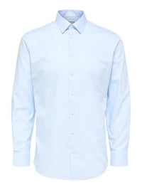 Ethan Slim Fit Skjorte - Light Blue Selected Homme