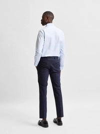 Ethan Slim Fit Skjorte - Light Blue Selected Homme