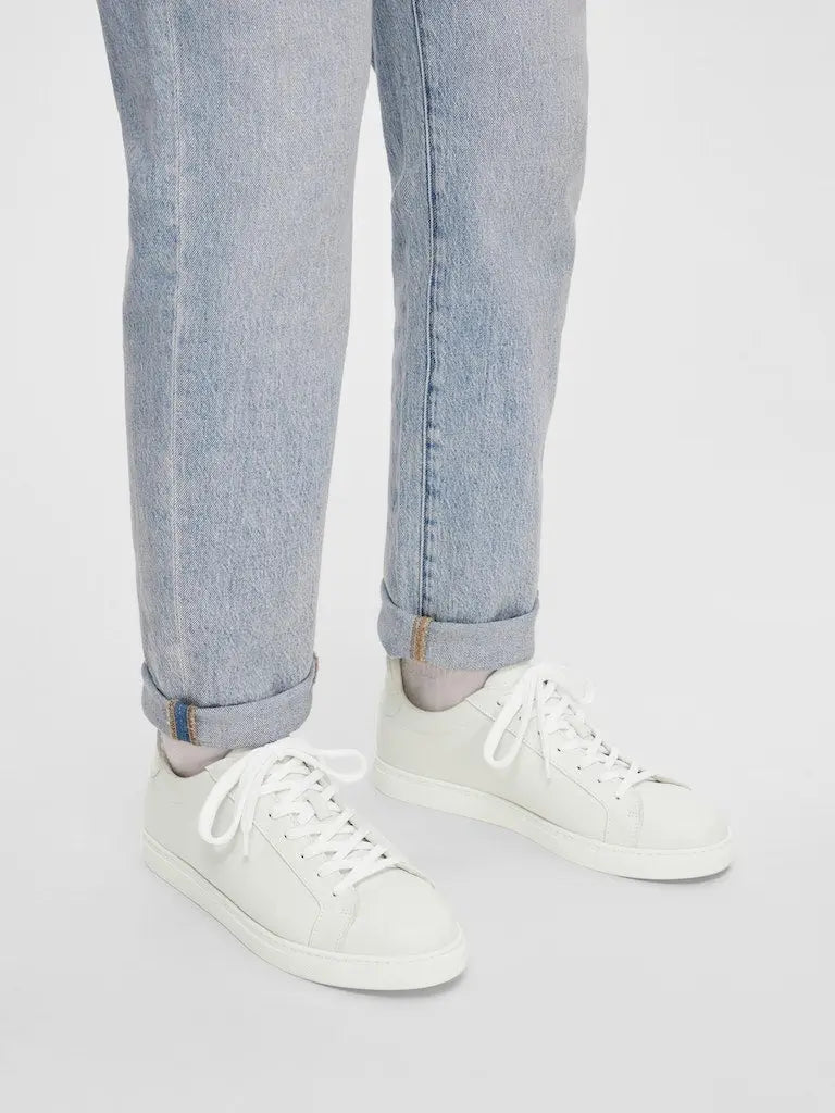 Evan Klassisk Sneakers - White Selected Homme