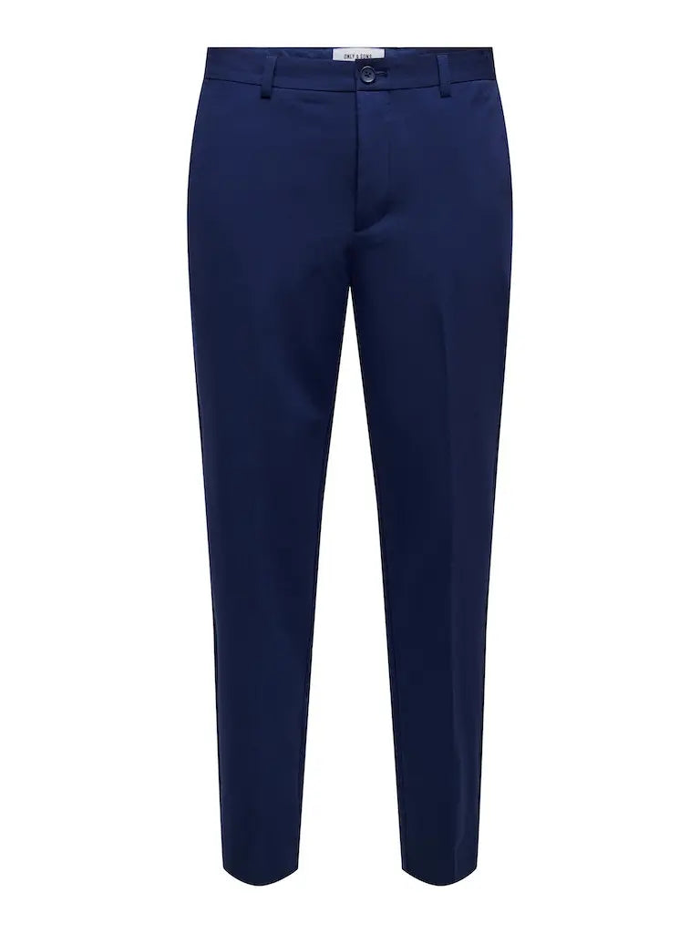 Eve Flex Pants 0071 - Medieval Blue Only & Sons