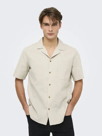 Eye Resort Skjorte SS - Silver Lining Only & Sons