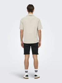 Eye Resort Skjorte SS - Silver Lining Only & Sons