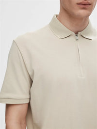 Fave Polo - Oatmeal Selected Homme