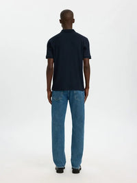 Fave Polo Structure - Sky Captain Selected Homme