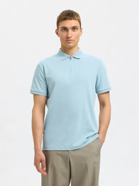 Fave Polo - Winter Sky Selected Homme