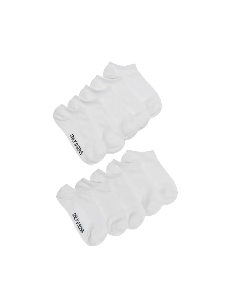 Finch Ankelsokker 10-pack - White Only & Sons