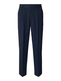 Finn Loose Flex Pants - Navy Blazer Selected Homme