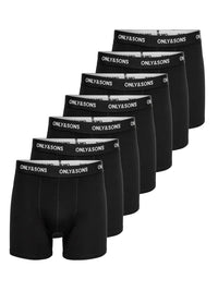 Fitz 7-pack Boxer Trunk - Black Only & Sons