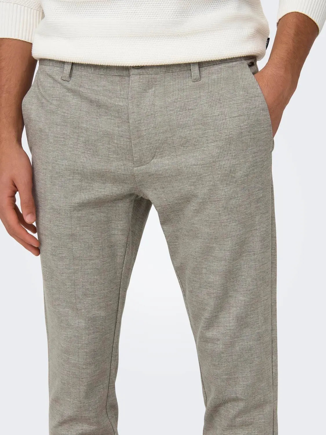 Flex Pant Check 020919 - Chinchilla Only & Sons