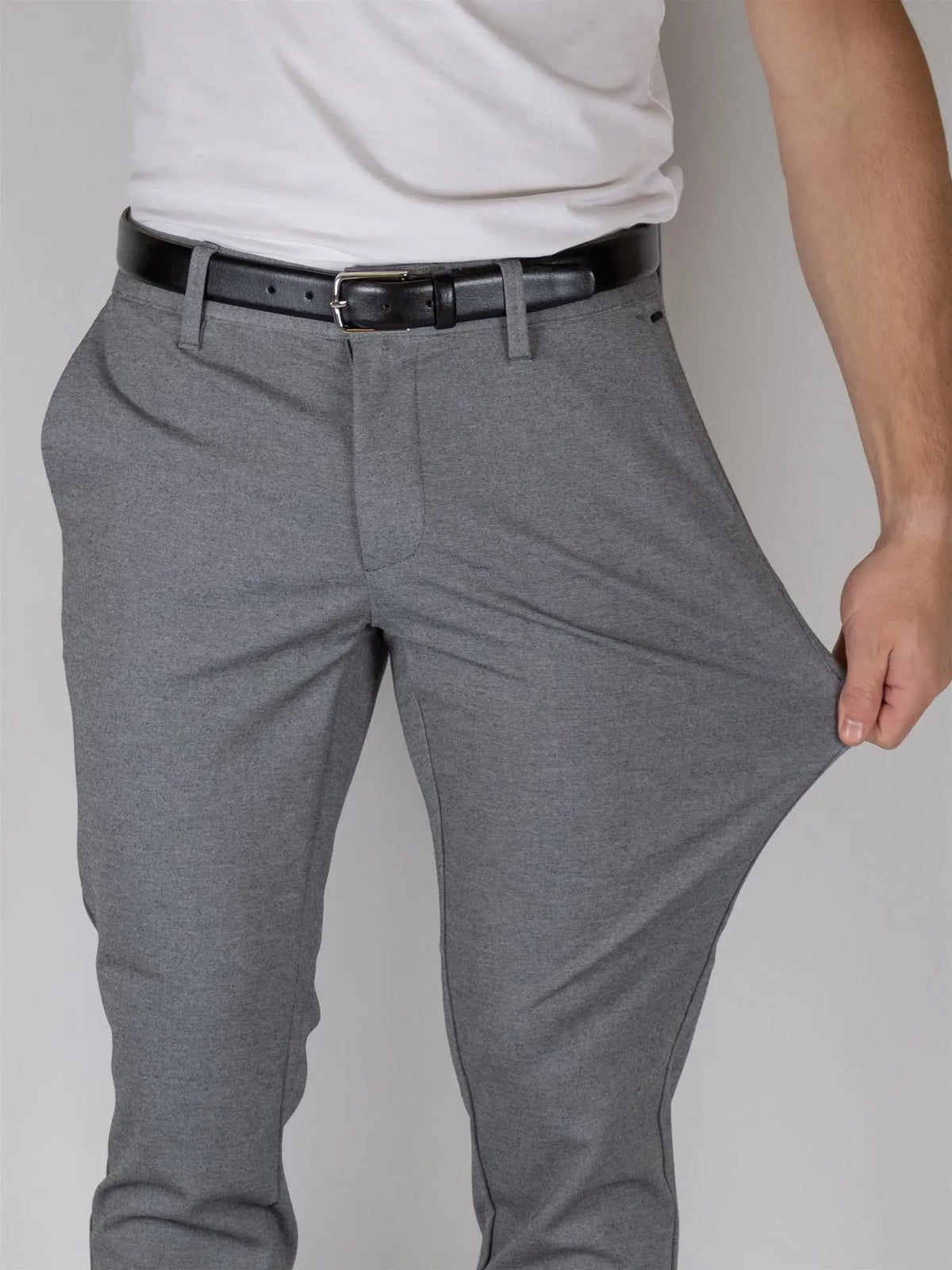 Flex pant 0209 - Medium Grey Melange Only & Sons