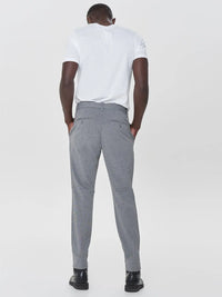 Flex pant 0209 - Medium Grey Melange Only & Sons