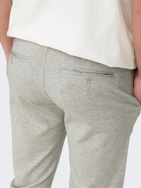 Flex pant 0209 Melange - Chinchilla Only & Sons
