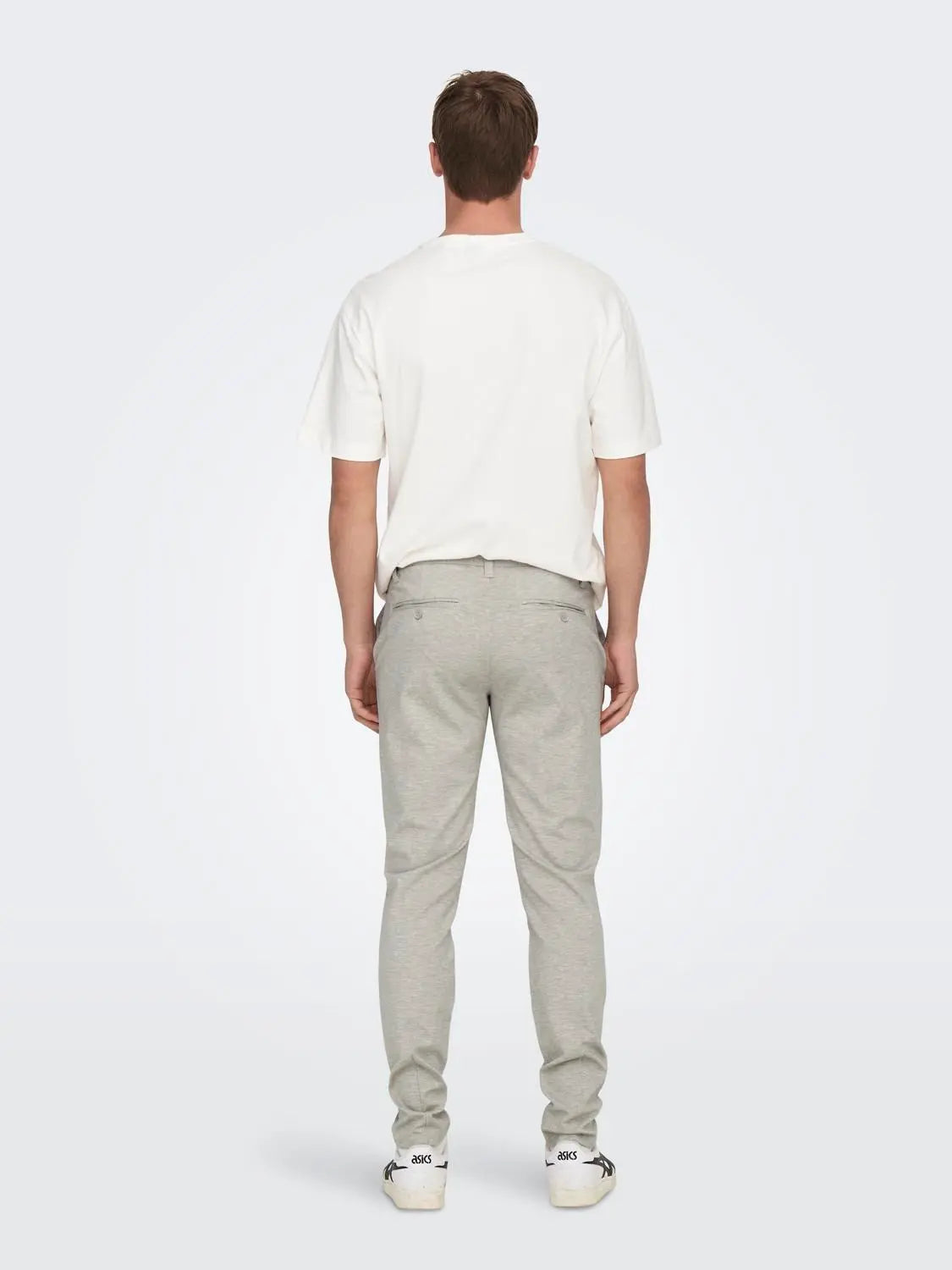 Flex pant 0209 Melange - Chinchilla Only & Sons