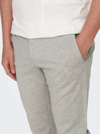 Flex pant 0209 Melange - Chinchilla Only & Sons