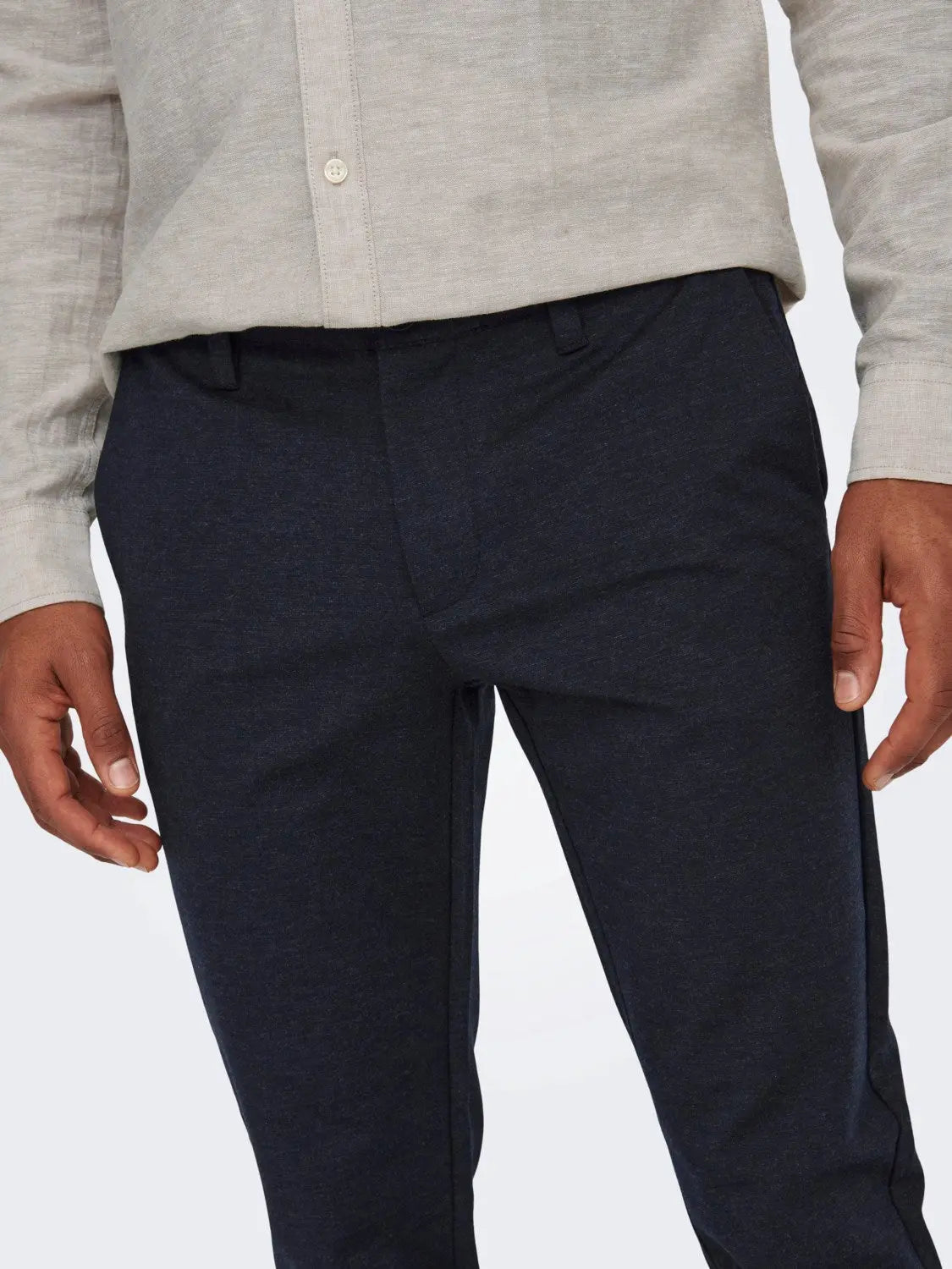 Flex pant 0209 Melange - Dress Blues Only & Sons