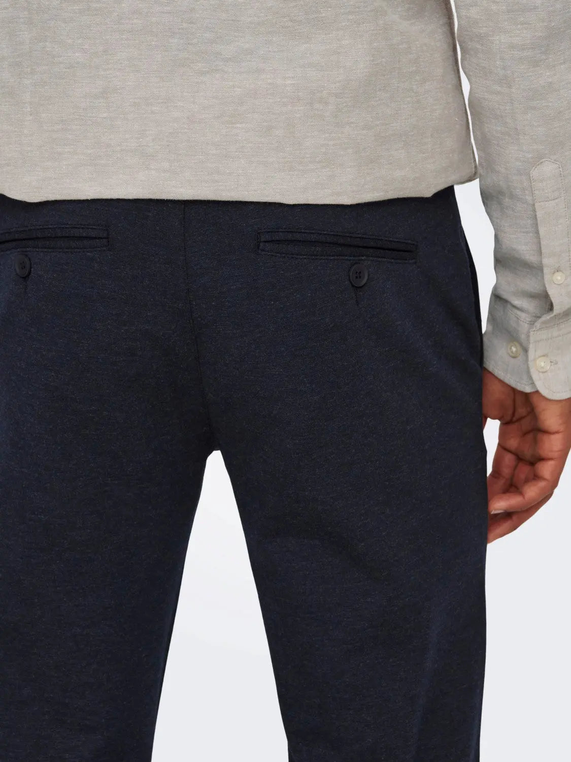Flex pant 0209 Melange - Dress Blues Only & Sons