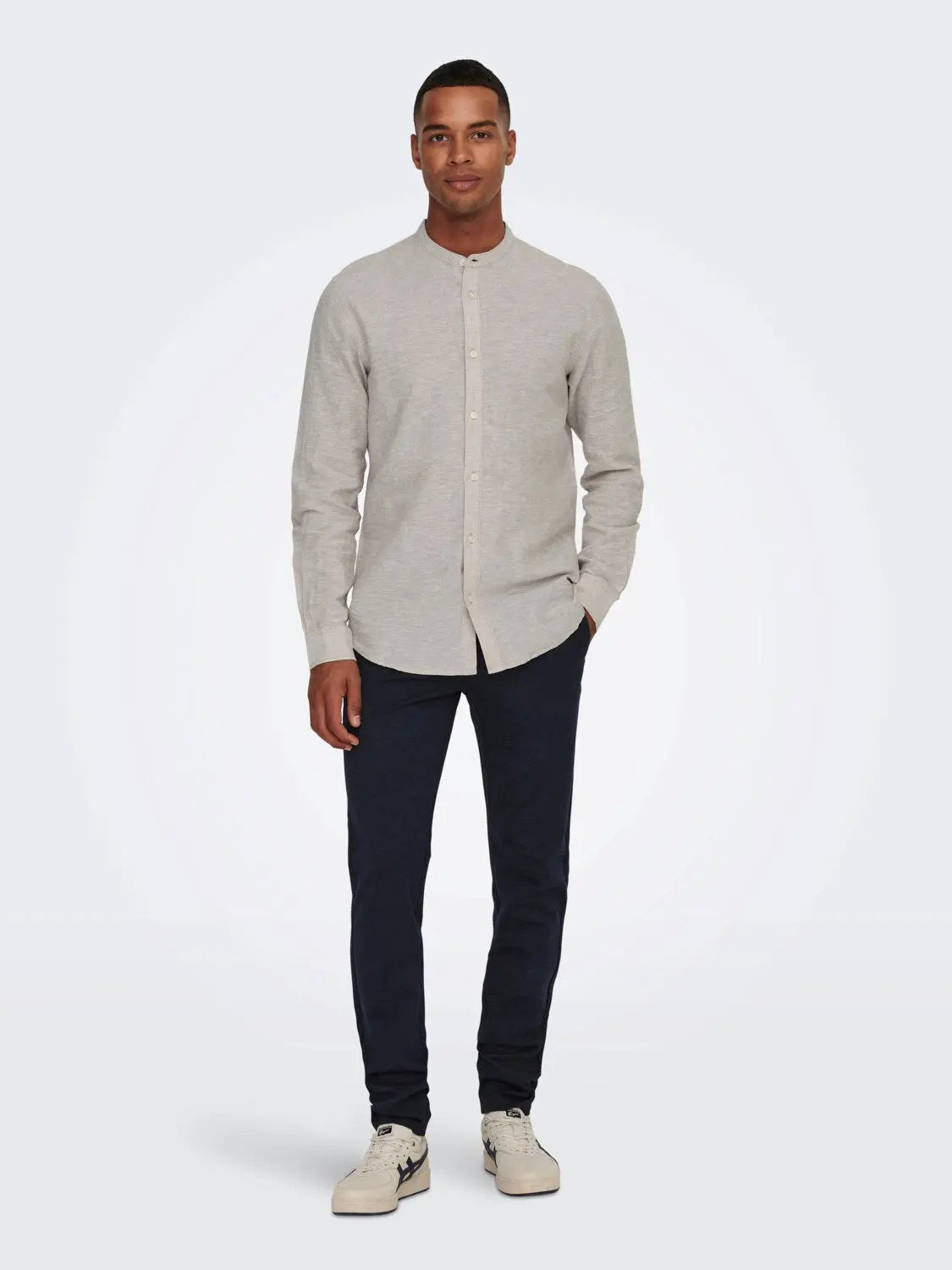 Flex pant 0209 Melange - Dress Blues Only & Sons