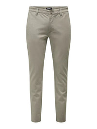 Flex pant 0209 Melange - Fallon Rock Only & Sons