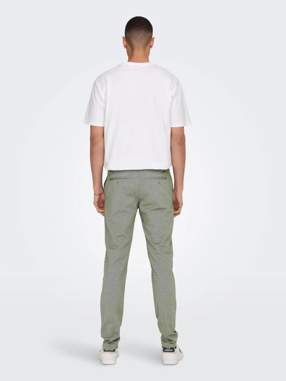 Flex pant 0209 Melange - Olive Night Only & Sons