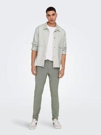Flex pant 0209 Melange - Olive Night Only & Sons