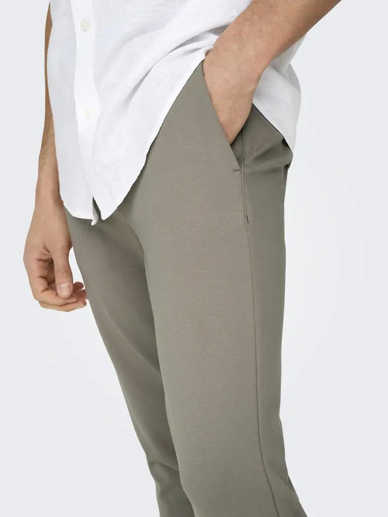 Flex pant 0209 - Vintage Khaki Only & Sons