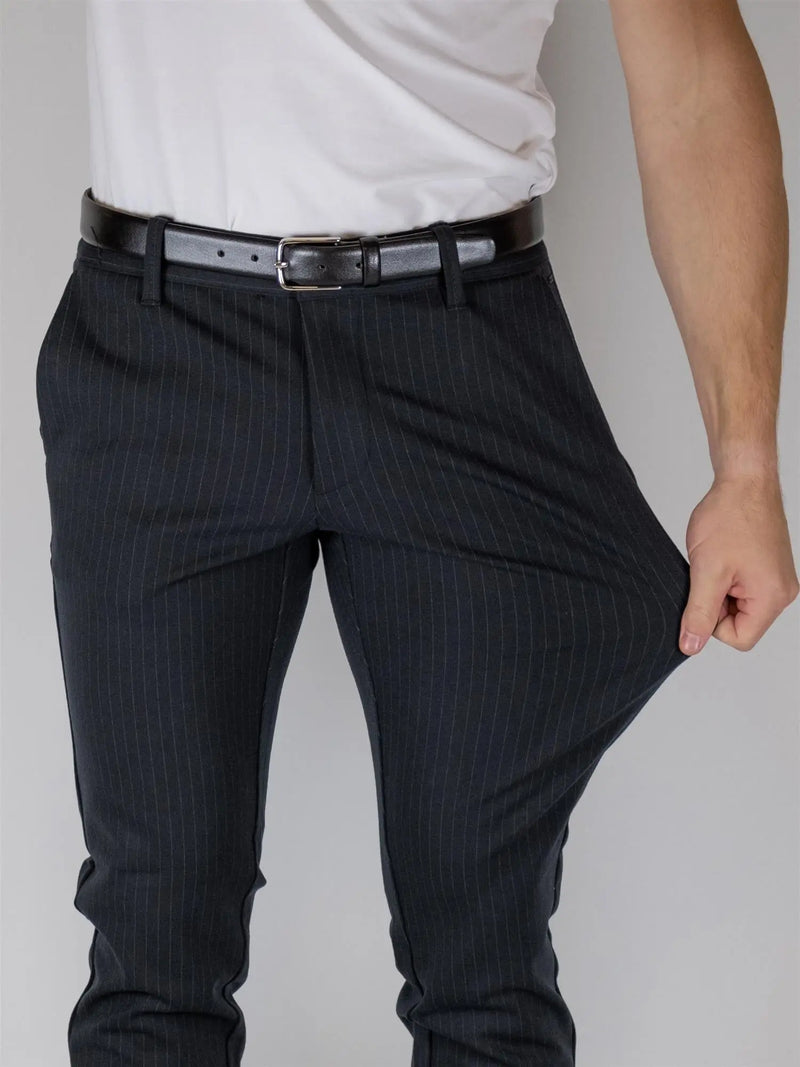 Flex pant 3727 Pinstripe - Black Only & Sons