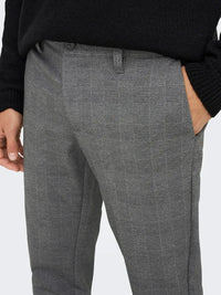 Flex pant 9887 - Limestone Grey Only & Sons