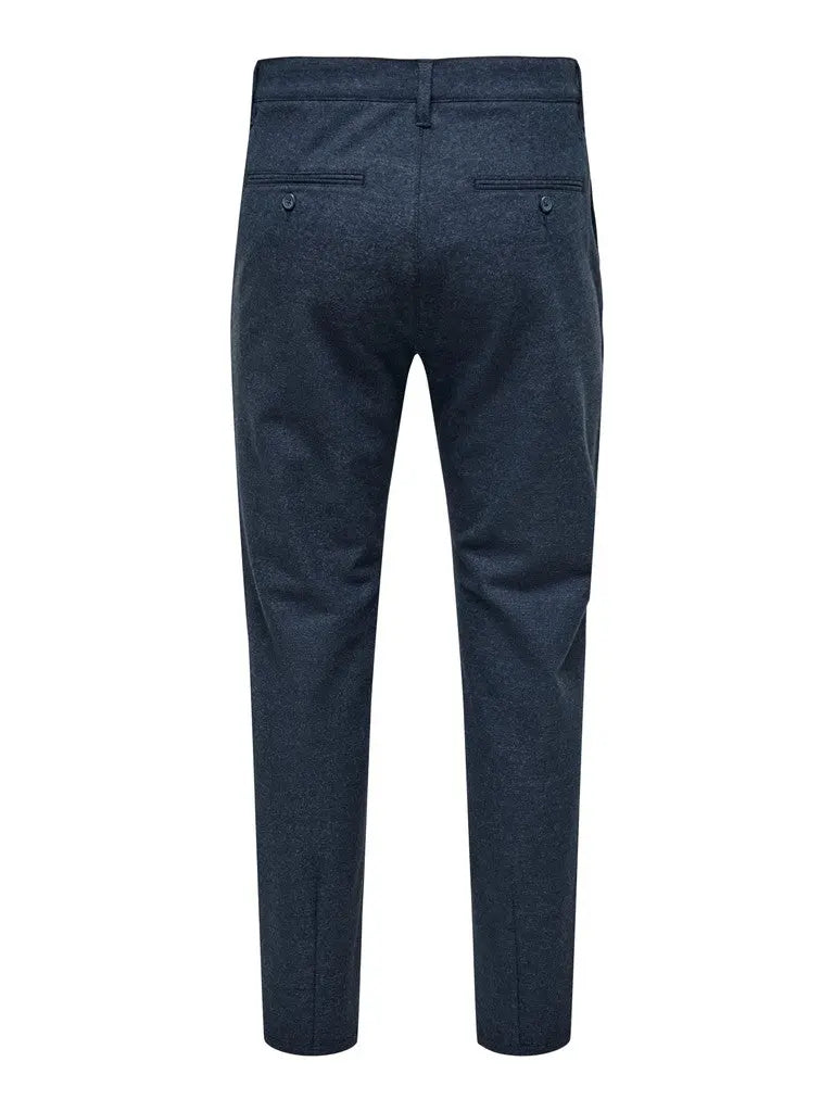 Flex pant Brushed 0353 - Blue Nights Only & Sons