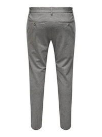 Flex pant Herringbone 2911 - Chinchilla Only & Sons